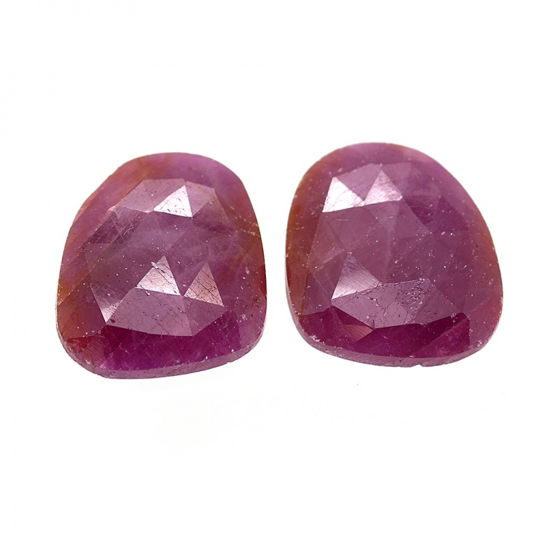 21,61 ct. Rubin Rose Schnitt