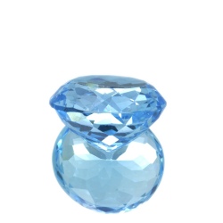 16,64 ct  Topacio Azul Talla Oval