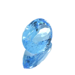 20,77 ct  Topacio Azul Talla Oval