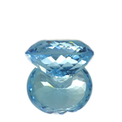 27,02 ct  Topacio Azul Talla Oval