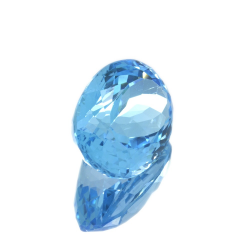 22,79 ct  Topacio Azul Talla Oval