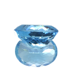 22,56 ct  Topacio Azul Talla Oval