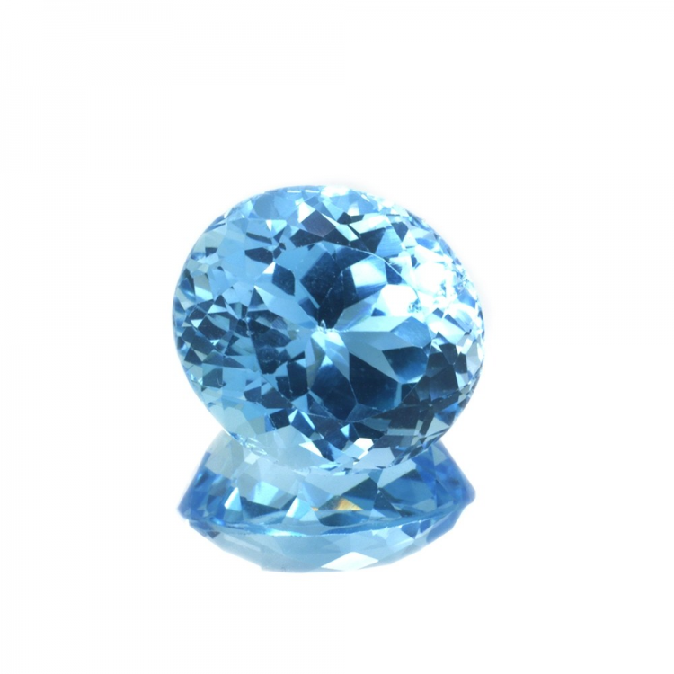 23,75 ct  Topacio Azul Talla Oval