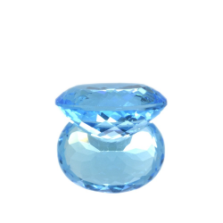 19,24 ct  Topacio Azul Talla Oval