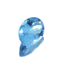 22,02 ct  Topacio Azul Talla Oval