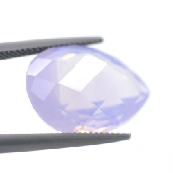 16,68 ct Lavendel-Amethyst Birne Schnitt mit Schachbrett 20,44x14,91mm