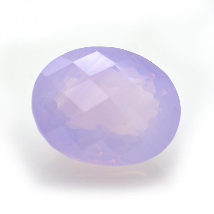 15,08 ct Lavendel-Amethyst Oval Schnitt mit Schachbrett 16,87x14,15mm