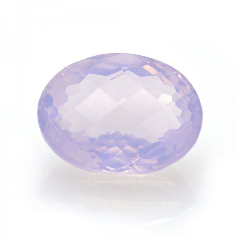 18,47 ct Lavendel-Amethyst Oval Schnitt mit Schachbrett 19,71x15,06mm