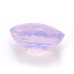 18,47 ct Ametista Lavanda in Faccettato Ovale Scachiera 19,71x15,06mm