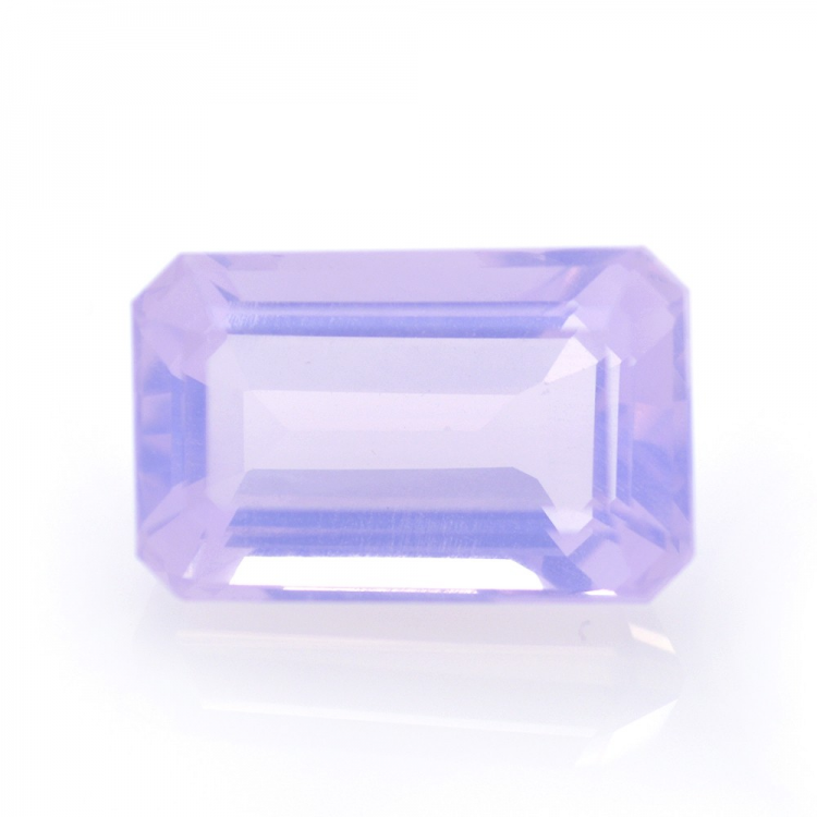 11,28 ct Ametista Lavanda in Faccettato Smeraldo 16,76x10,70mm