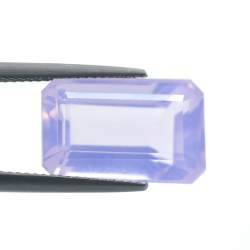 11,28 ct Ametista Lavanda in Faccettato Smeraldo 16,76x10,70mm