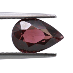 2.38 ct  Grenat Rhodolite Taille Poire