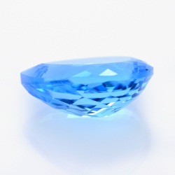 31,59 ct Topaze Bleu Suisse Taille Poire