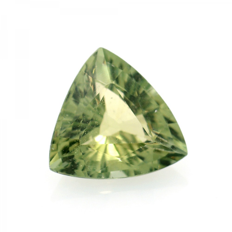 3.00 ct Grüner Apatit Trillion Schnitt