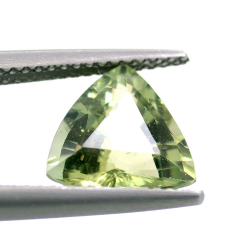 3.00 ct Apatito Verde Talla Triángulo