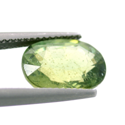 4.24 ct Grüner Apatit Oval Schnitt