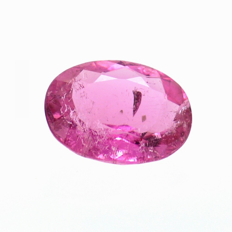 1,48 ct rosa Turmalin im Ovalschliff 8,67 x 6,72 mm