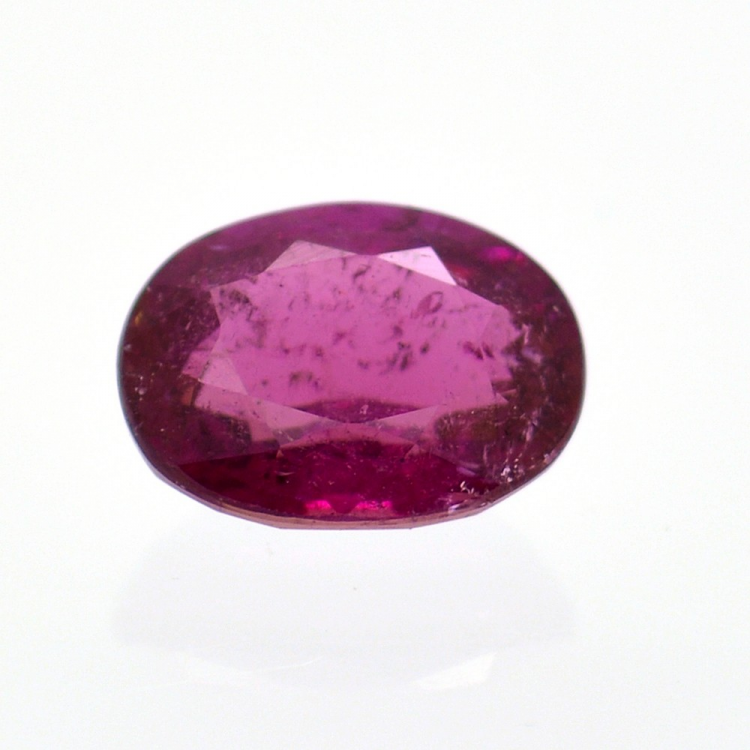 1,84 ct rosa Turmalin im Ovalschliff 8,60 x 6,63 mm