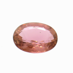 1.10 ct Tourmaline Rose Taille Ovale 7.79x6.07mm