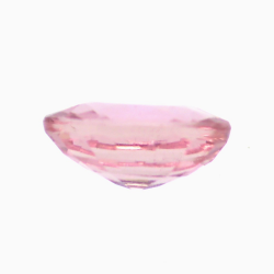 1.65ct Tourmaline Rose Taille Ovale 8.57x6.75mm