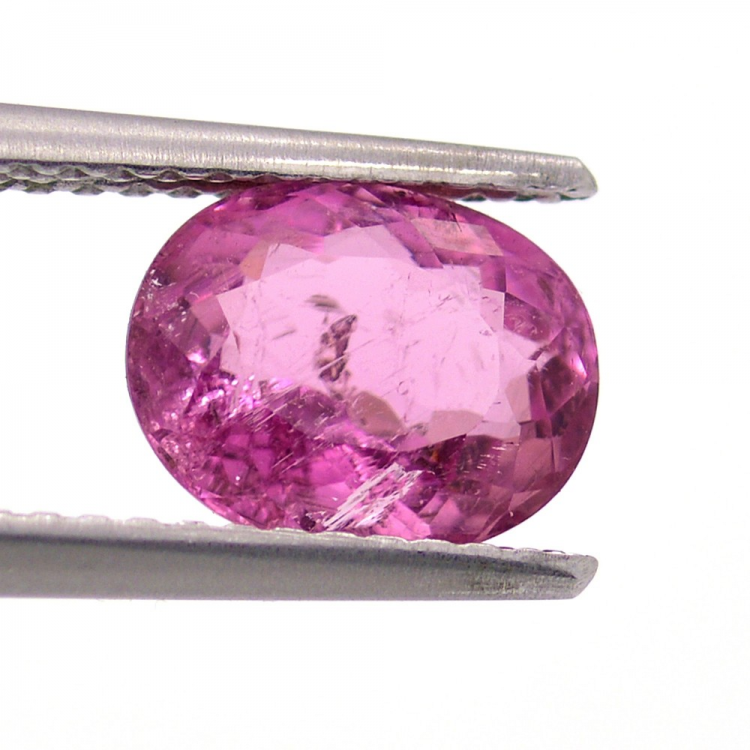 1.65 ct Turmalina Rosa Talla Ovalada