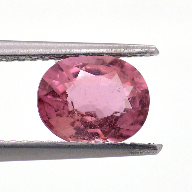 1.50ct Pink Tourmaline Oval Cut 7.92x6.44mm