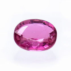 1.22ct Pink Tourmaline Oval Cut 7.34x6.29mm