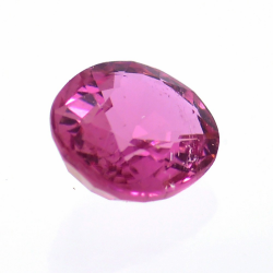 1.22ct Pink Tourmaline Oval Cut 7.34x6.29mm