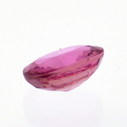 1.22ct Tourmaline Rose Taille Ovale 7.34x6.29mm