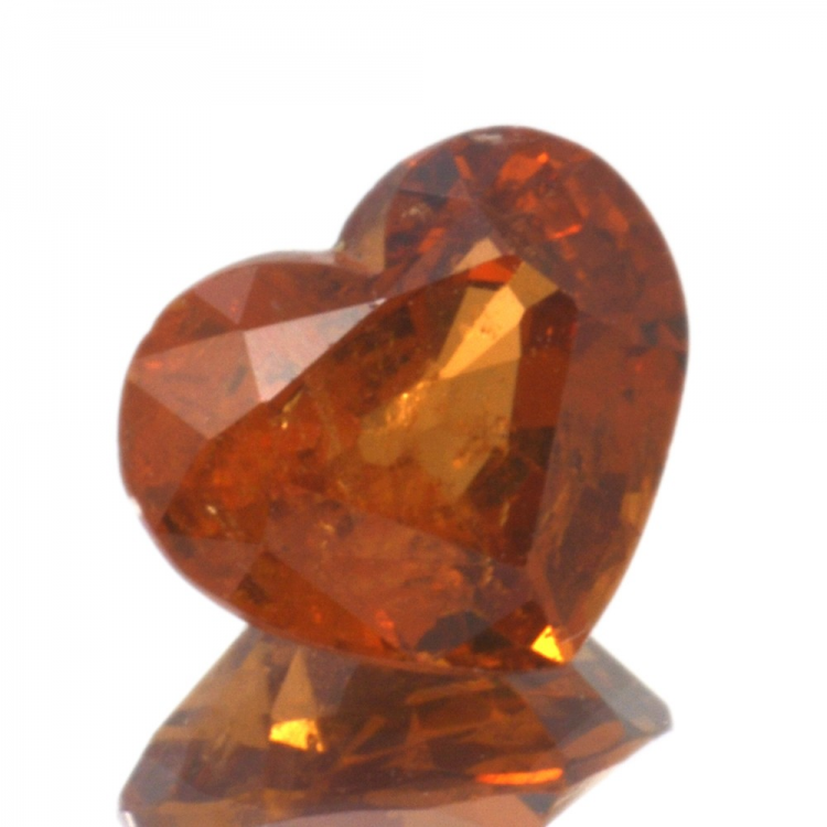 1.88ct Spessartine Garnet Heart Cut