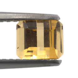 1.23ct Topaze Impériale Taille Émeraude