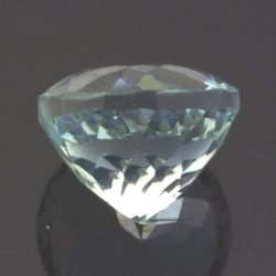 5.77ct Acquamarina in Faccettato Rotondo