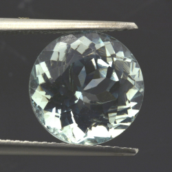 5.77ct Acquamarina in Faccettato Rotondo