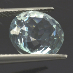 5.77ct Aquamarin Rund Schnitt