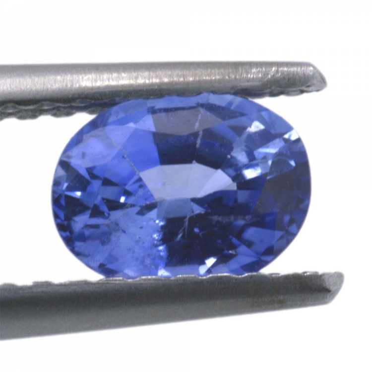 0.81ct Zafiro Azul Talla Oval 6.16x4.81mm