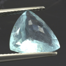 5.18ct Aguamarina Talla Trillante