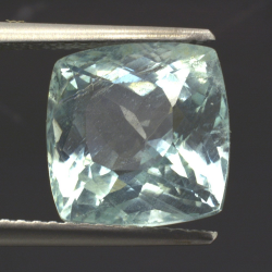 3.20ct Aquamarin Kissen Schnitt