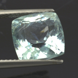 3.20ct Acquamarina in Faccettato Cuscino