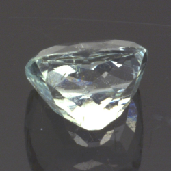 3.78ct Aquamarin Kissen Schnitt