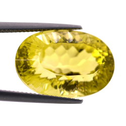 19.87ct Cuarzo Limón Talla Ovalada