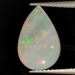 2.52ct Edelopal Birne Cabochon Schnitt