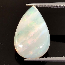 2.52ct Edelopal Birne Cabochon Schnitt