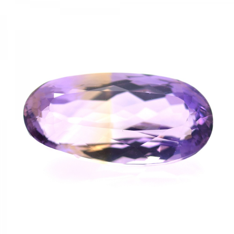 15.13ct Ametrin Oval Schnitt