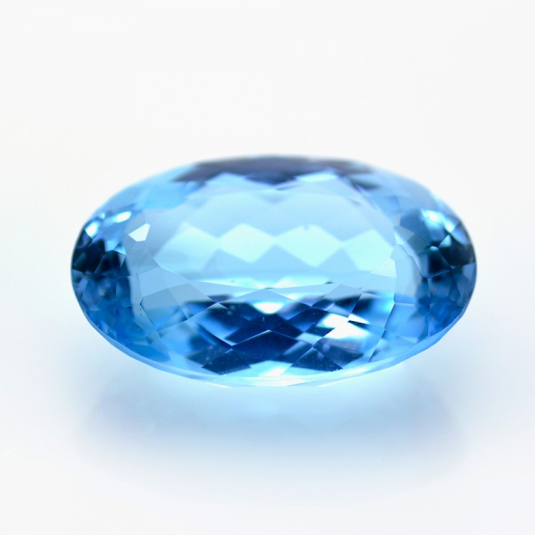 29.30ct Blau Topas Oval Schnitt