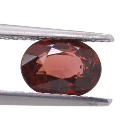 1.50ct  Grenat Rhodolite Taille Ovale