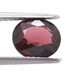 2.10ct Rhodolite Garnet Oval Cut