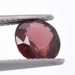 1.68ct Grenat Rhodolite Taille Ovale