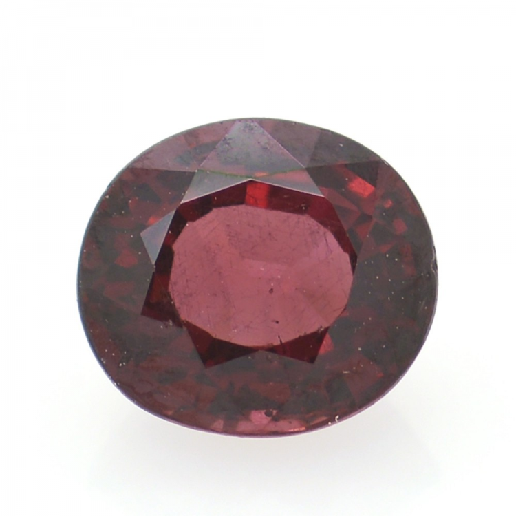 1.69ct Rhodolite Granat Oval Schnitt