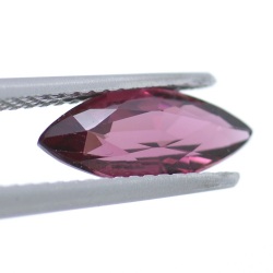 2.45ct Grenat Rhodolite Taille Marquise