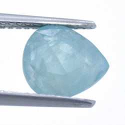 1.71ct Grandidierite Pear Cut